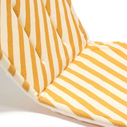 La Millou Kinderwagenabdeckung Sheela Stripes Beidseitig 36.5x85cm Ecru