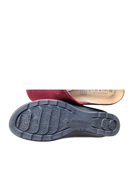 Anatomical Women's Slippers Burgundy