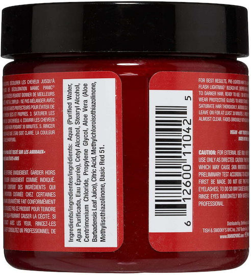 Manic Panic Classic High Voltage Temporary Hair Dye Vampire'S Kiss 118ml