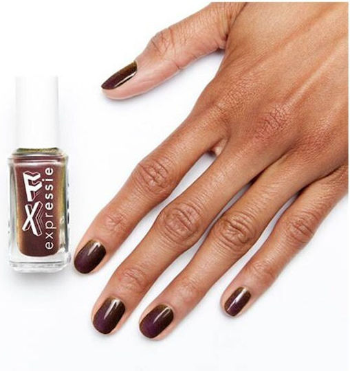 Essie FX Expressie Glazed Pearl Nail Polish Quick Dry 450 Oil Slick Filter 10ml