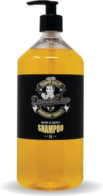 Dapper Dan Hair & Body Shampoo Schaumbad für Männer für E-Commerce-Website und Haar (1x1000ml) 1000ml