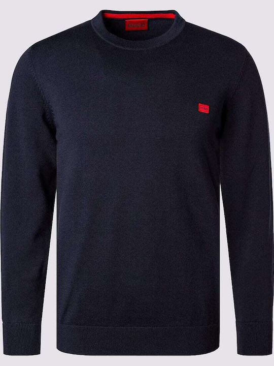 San Cassiusc1 Long Sleeve Sweater Blue