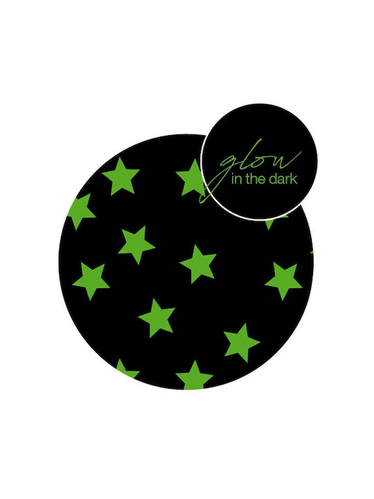 Borea Kids Synthetic Rug Space Stars Round 120cm