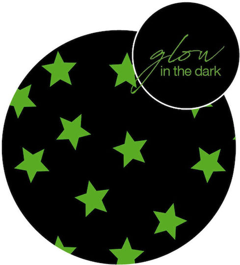 Borea Kids Synthetic Rug Space Stars Round 120cm