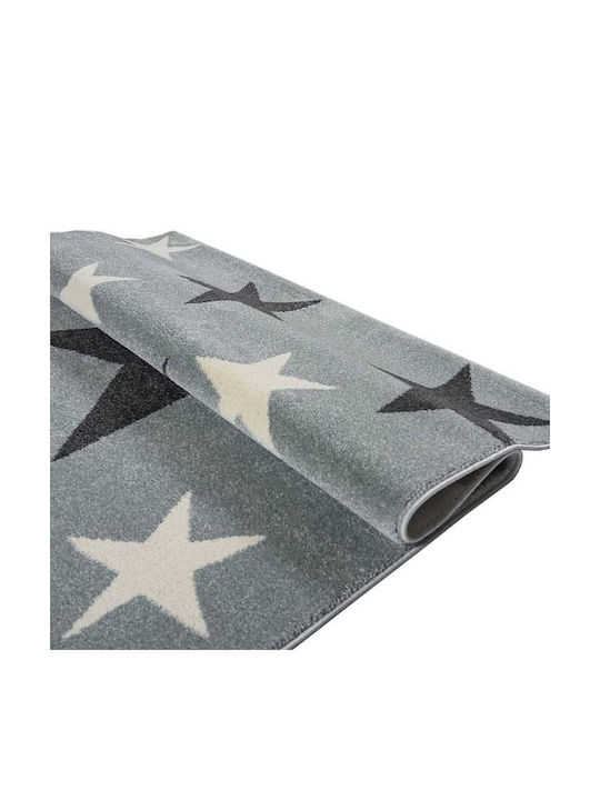 Balsan Star Детско килимче Звезди Light Grey-Blue 160x230см