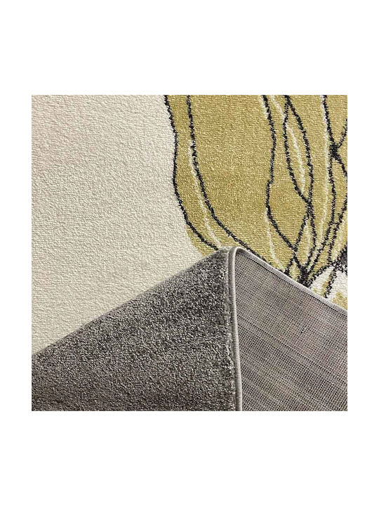 Koulis Carpets Μπαλαρίνα Παιδικό Χαλί Γκρι Στρογγυλό με Διάμετρο 133cm Πάχους 13mm