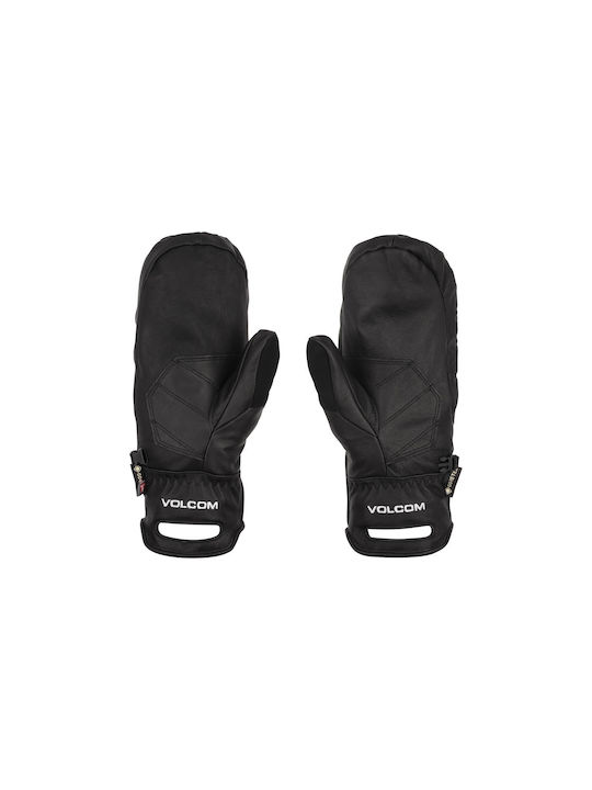 Volcom Service Mittens Men's Ski & Snowboard Gloves with Gore-Tex Black