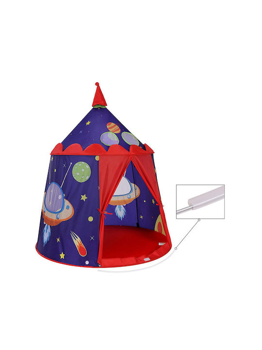 Songmics Kids Castle Play Tent Prince for 3+ years Blue