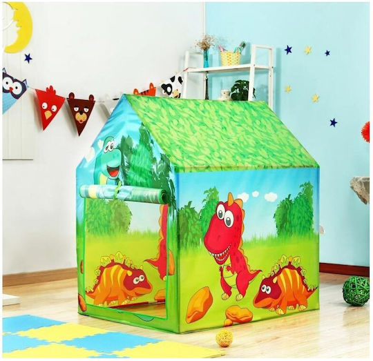 Kinderzelt kleines Haus Dino Grünes