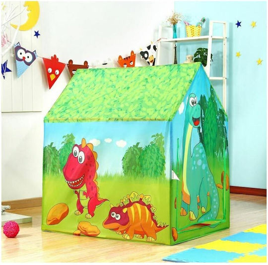 Kinderzelt kleines Haus Dino Grünes