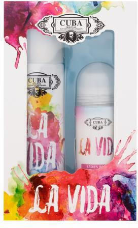 Cuba La Vida Damen Set mit Eau de Parfum 2Stück