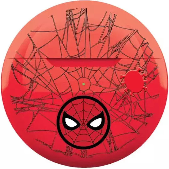 Lexibook Earbud Bluetooth Handsfree Ακουστικά με Θήκη Φόρτισης Spiderman