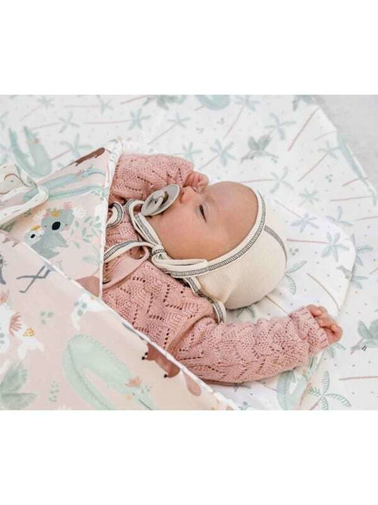 La Millou Blanket Nursery Swaddling Blankets Still Alive Cotton Beige Still Alive 75x75cm