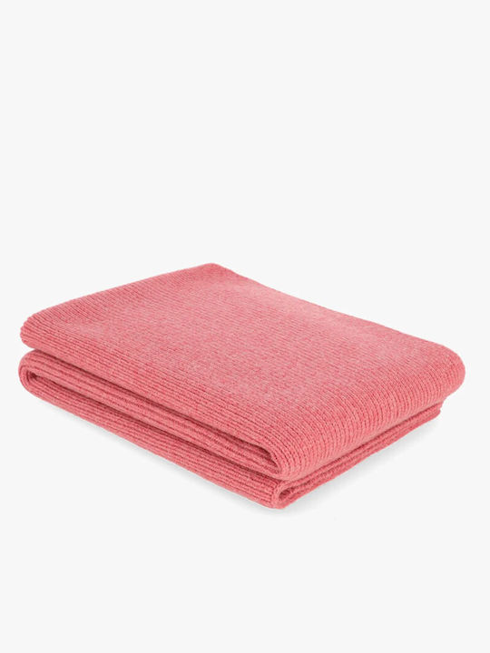 Ecoalf Men's Scarf Dark Pink Melange