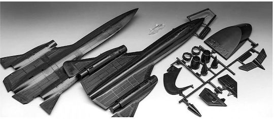 Revell Φιγούρα Μοντελισμού Αεροπλάνο Lockheed SR-71 Blackbird 15 Κομματιών σε Κλίμακα 1:110