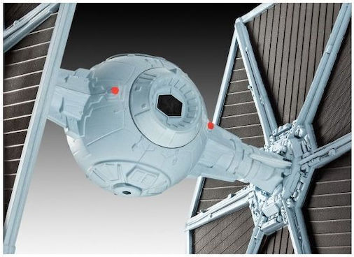 Revell Star Wars Tie Fighter Φιγούρα Μοντελισμού Διαστημόπλοιο Μαύρη σε Κλίμακα 1:110