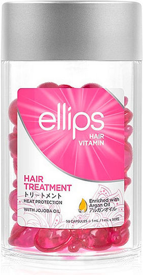 Ellips Pink Hair Repair Hair Ampoules Reconstruction 50x1ml