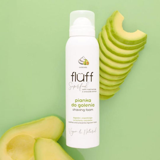 Fluff Avocado Shaving Foam Αφρός Ξυρίσματος 150ml