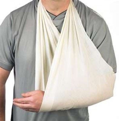 Lamed Triangular Bandage Διχτυωτός Επίδεσμος Συγκράτησης 90cm x 1.3m