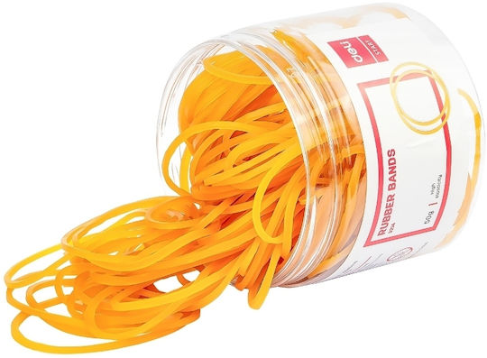 Deli Gummibänder Verpackung mit Durchmesser 70mm Braun 50gr