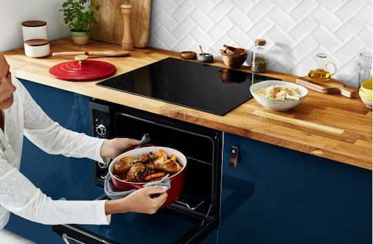 Tefal Air Дълбока Тенджера от Лят Алуминий 4.7лт / 24см