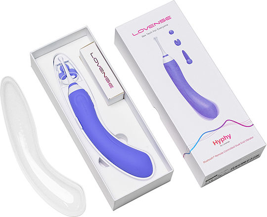 Lovense Hyphy Dual Vibrator G-Punkt mit Fernbedienung Purple