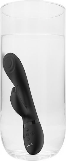 Vive Cato Δονητής Rabbit 24.2cm Black