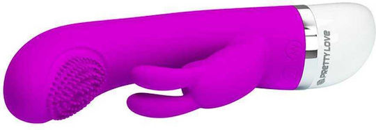 Pretty Love Christ Vibrator Rabbit 18.8cm Purple