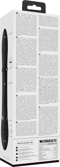 Vive Halo High End Vibrator Vibrator Kaninchen 21cm Black