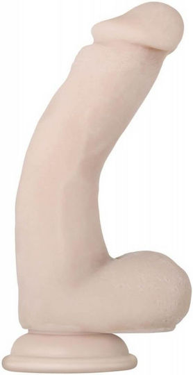 Evolved Novelties Real Supple Poseable 7.75inch Dildo Ρεαλιστικό Dildo με Βεντούζα Flesh 20cm