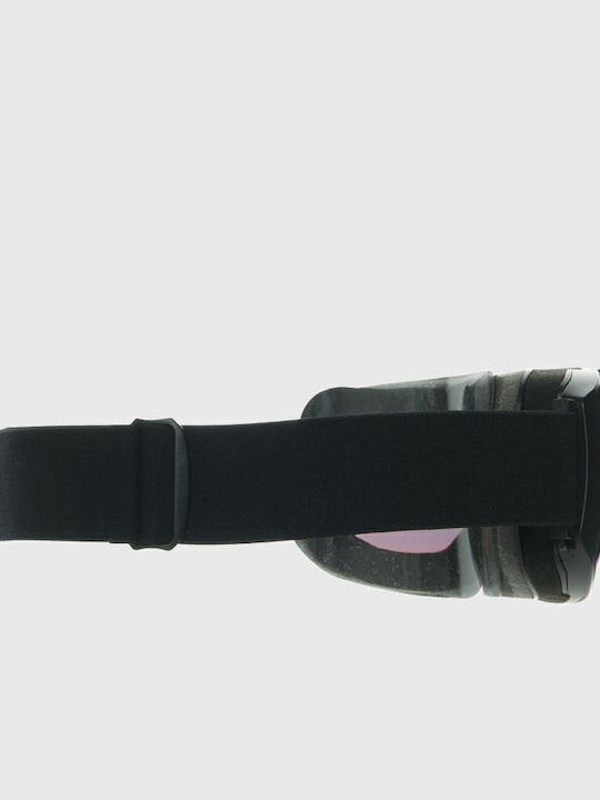 Brunotti Timber Ski- und Snowboardbrille für Erwachsene Schwarz mit Schwarzer Scheibe