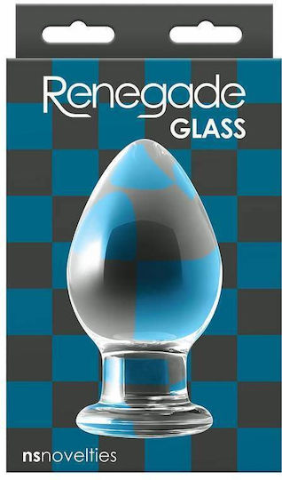 Ns Novelties Renegade Glass Knight Dop Anal Transparentă