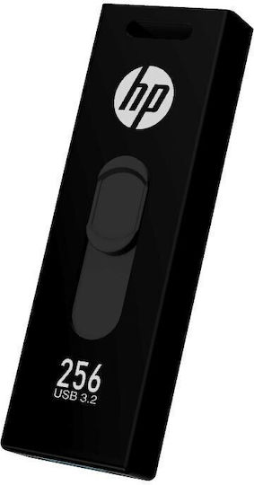 HP x911w 256GB USB 3.2 Stick Μαύρο