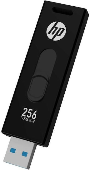 HP x911w 256GB USB 3.2 Stick Μαύρο