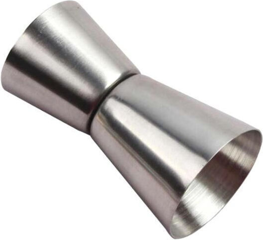 Double Bar Spirit Measure 25/50ml Inox