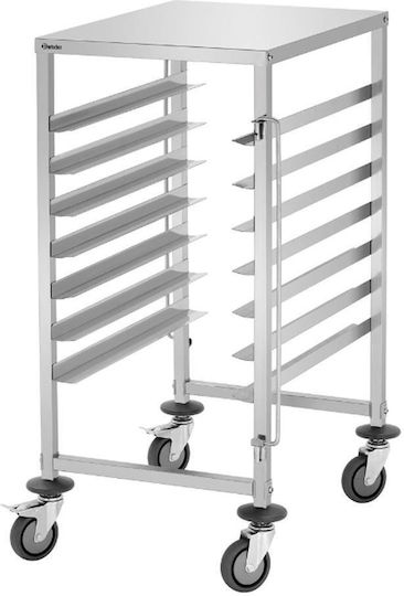 Bartscher Commercial Kitchen Food Cart for 7 Trays H101xW53.5xD68.5cm