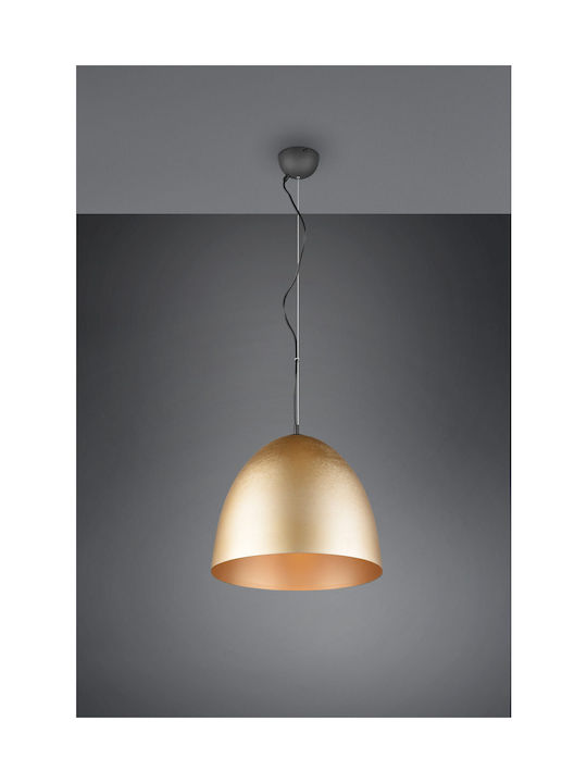 Trio Lighting Tilda Verstellbar Hängelampe Bronze Glocke mit Fassung E27 40x150cm.