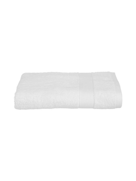 Atmosphera Bath Towel 70x130cm White Weight 450gr/m²