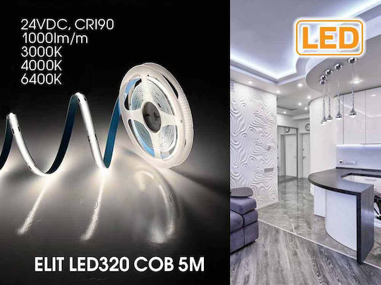 Vivalux LED Strip 24V Warm White Light 5m Type COB