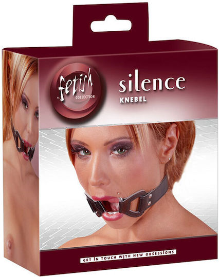 You2Toys Φίμωτρο Fetish Collection Silence Knebel σε Μαύρο Χρώμα