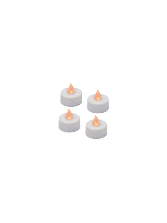 Grundig Decorative Lamp Tealight White 4pcs
