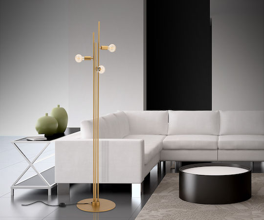 Luma 100-01216-10 Floor Lamp H185cm. Gold Luma 100-01216-10 Floor Lamp H185cm. Gold