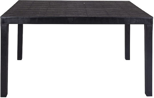 Tisch Sumatra 138x80x72cm Anthracite