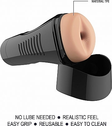 Shots Self Lubrication Easy Grip Masturbator Vagina Vaginal Masturbator