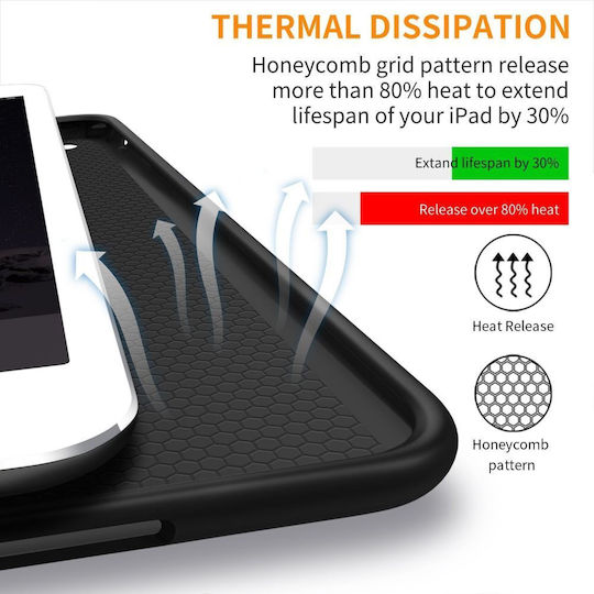 Tech-Protect Smartcase Flip Cover Μαύρη (Redmi Pad 10,61)