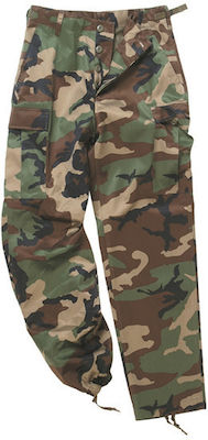 Mil-Tec BDU Military Pants Camouflage US Woodland 11810020