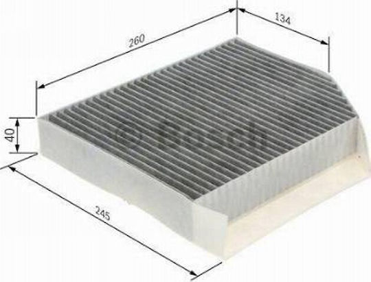 Bosch Activated Carbon Cabin Filter Mercedes-Benz C Class / E Class