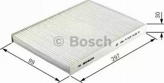Bosch Φίλτρο Καμπίνας Aktivkohle Audi A6 / R8 Volkswagen XL1