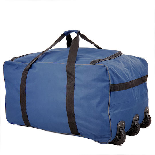 Ormi 0763 Sack Voyage 140lt Blue with Wheels Fabric L80xW40xH46cm