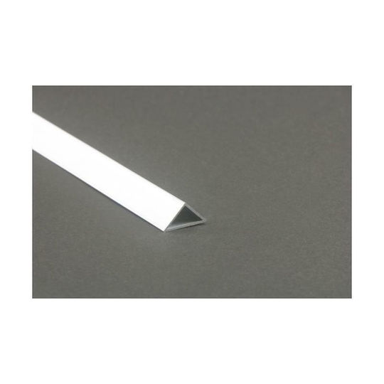 Geyer În aer liber Profil din Aluminiu pentru Bandă LED cu Opal Acoperire 200x1.3x0.7cm.
